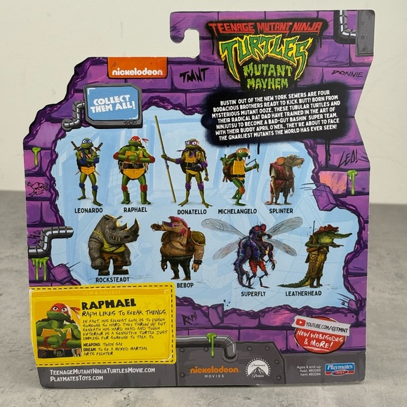 Tales of time Teenage Mutant Ninja Turtles Mutant Mayhem Raphael The Angry One - Picture 2 of 2